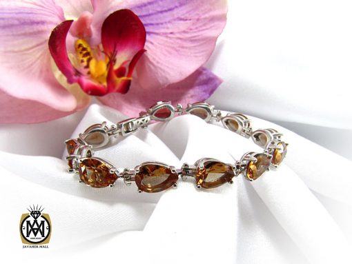 دستبند زولتنایت زنانه طرح نازمهر - کد 1049 - تصویر 6