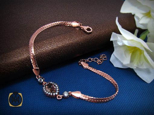 دستبند زولتنایت زنانه طرح فروغ - کد 1054 - تصویر 6