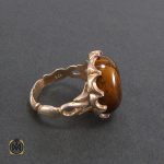 2 انگشتر چشم ببر خوش رنگ مردانه - کد 8228 - تصویر 3