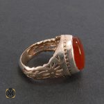 2 انگشتر عقیق یمن مردانه - کد 8233 - تصویر 3