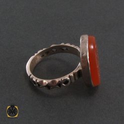 انگشتر عقیق یمن مردانه با حکاکی یا اباالحسن یا امیرالمومنین - کد 8256 انگشتر عقیق یمن مردانه با حکاکی یا اباالحسن یا امیرالمومنین - کد 8256
