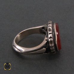 انگشتر عقیق یمن مردانه با حکاکی یا اباصالح اغثنی - کد 8258 انگشتر عقیق یمن مردانه با حکاکی یا اباصالح اغثنی - کد 8258