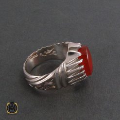 انگشتر عقیق یمن مردانه - کد 8304 انگشتر عقیق یمن مردانه - کد 8304