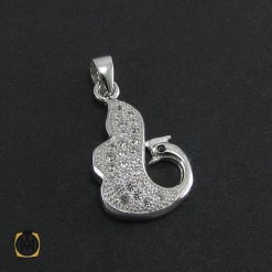 مدال نقره زنانه طرح ياس - کد 3016 مدال نقره زنانه طرح ياس - کد 3016