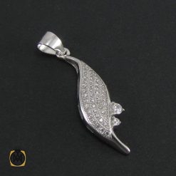 مدال نقره زنانه طرح ياسمن - کد 3020 مدال نقره زنانه طرح ياسمن - کد 3020