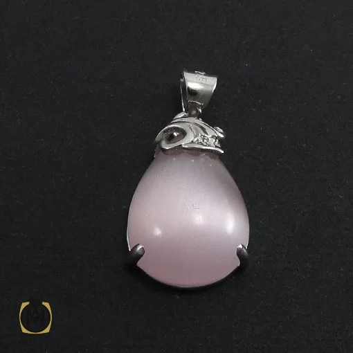 مدال چشم گربه زنانه طرح شیوا - کد 3028 - تصویر 2