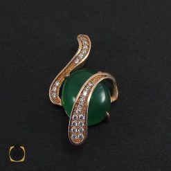مدال چشم گربه زنانه طرح فرنیا - کد 3030 مدال چشم گربه زنانه طرح فرنیا - کد 3030