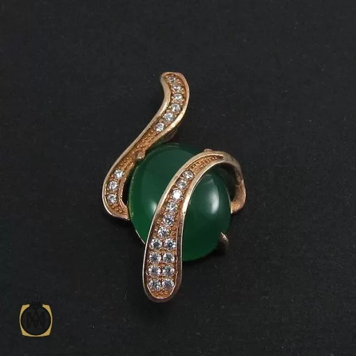 مدال چشم گربه زنانه طرح فرنیا - کد 3030 - تصویر 2