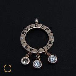 مدال نقره زنانه طرح بولگاری - کد 3042 مدال نقره زنانه طرح بولگاری - کد 3042