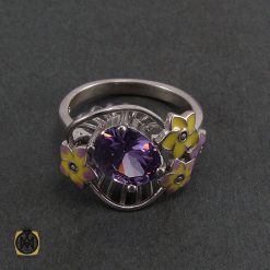 سرویس نقره و میناکاری زنانه طرح سنبل - کد 7043 سرویس نقره و میناکاری زنانه طرح سنبل - کد 7043