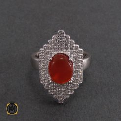 سرویس عقیق زنانه طرح کیانا - کد 7046 سرویس عقیق زنانه طرح کیانا - کد 7046