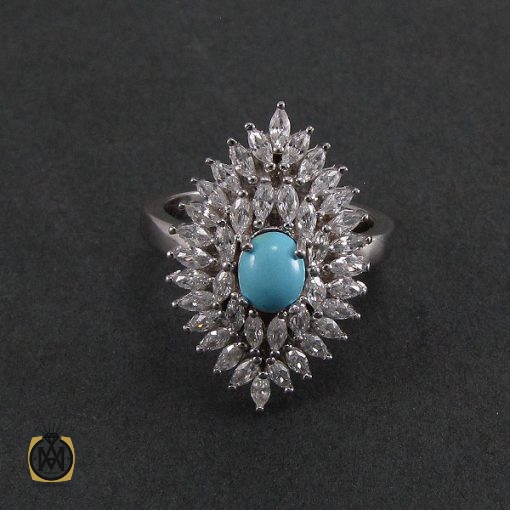 سرویس فیروزه نیشابور زنانه طرح مهسان - کد 7047 - تصویر 2