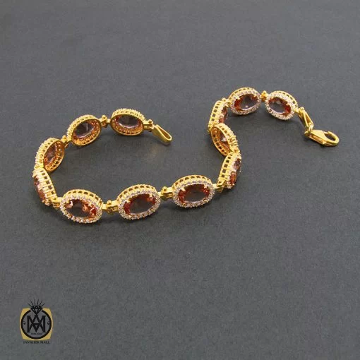 دستبند زولتنایت زنانه طرح مهوش - کد 1050 - تصویر 2