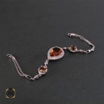 2 دستبند زولتنایت زنانه طرح گلشن - کد 1051 - تصویر 2