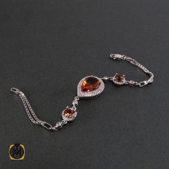 دستبند زولتنایت زنانه طرح گلشن - کد 1051 دستبند زولتنایت زنانه طرح گلشن - کد 1051
