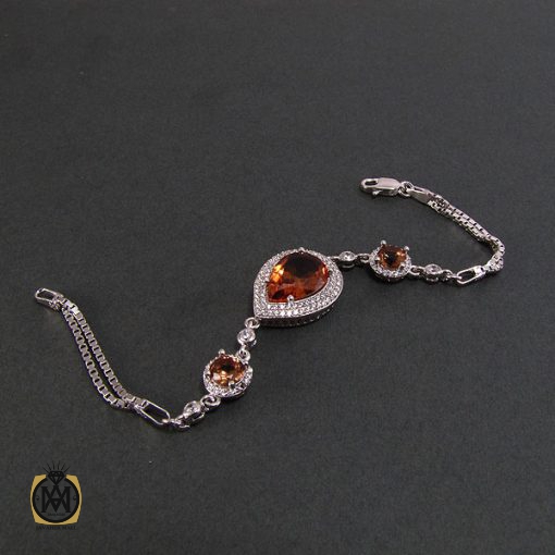 دستبند زولتنایت زنانه طرح گلشن - کد 1051 - تصویر 2