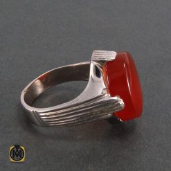 انگشتر عقیق یمن مردانه - کد 9204 انگشتر عقیق یمن مردانه - کد 9204