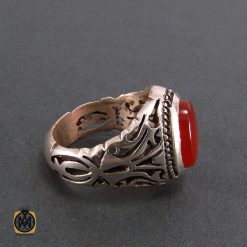 انگشتر عقیق یمن مردانه مرغوب - کد 8209 انگشتر عقیق یمن مردانه مرغوب - کد 8209