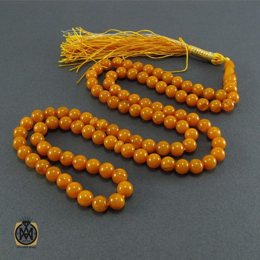 3 تسبیح کهربای پودری 101 دانه - کد 4070 - تصویر 3