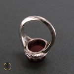 3 انگشتر عقیق یمن مردانه - کد 8213 - تصویر 3