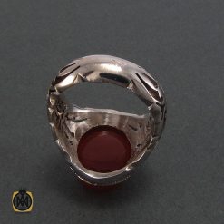 انگشتر عقیق یمن مردانه دست ساز - کد 8216 انگشتر عقیق یمن مردانه دست ساز - کد 8216