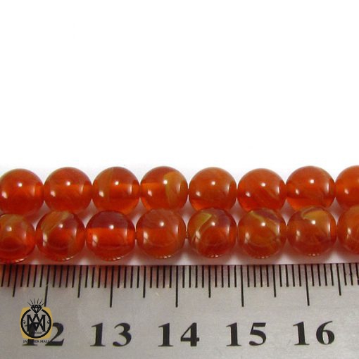 تسبیح 33 دانه کهربا پودری - کد 4105 - تصویر 3