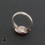 3 انگشتر عقیق یمن مردانه با حکاکی و من یتق الله - کد 8240 - تصویر 3