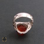 انگشتر عقیق یمن مردانه - کد 8299 - تصویر 3
