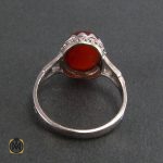 3 انگشتر عقیق یمن مردانه - کد 8301 - تصویر 2