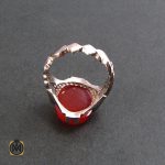 3 انگشتر عقیق یمن مردانه - کد 8303 - تصویر 3