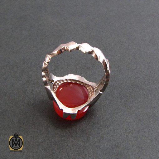 3 انگشتر عقیق یمن مردانه - کد 8303 - تصویر 3