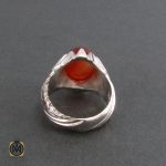 انگشتر عقیق یمن مردانه - کد 8304 - تصویر 3