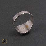 3 انگشتر عقیق سیاه مردانه - کد 8333 - تصویر 3