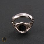 3 انگشتر عقیق سیاه مردانه - کد 8341 - تصویر 3