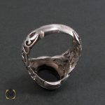 3 انگشتر عقیق سیاه مردانه - کد 8345 - تصویر 3