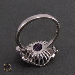 3 سرویس نقره و میناکاری زنانه طرح سنبل - کد 7043 - تصویر 3