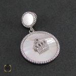 سرویس صدف زنانه طرح مهوش - کد 7048 - تصویر 3