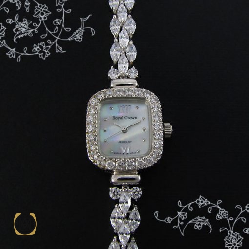 3 ساعت نقره زنانه رویال کرون - کد 6001 - تصویر 4