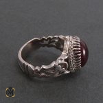 3 انگشتر یاقوت سرخ دامله مردانه - کد 8195 - تصویر 2