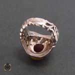 3 انگشتر عقیق یمن مردانه - کد 8197 - تصویر 3