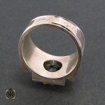 3 انگشتر موزانایت مردانه - کد 8202 - تصویر 2