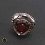 3 انگشتر عقیق یمن مردانه - کد 8206 - تصویر 3