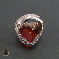 انگشتر عقیق یمن مردانه مرغوب - کد 8208 انگشتر عقیق یمن مردانه مرغوب - کد 8208