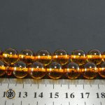 تسبیح کهربای پودری 33 دانه گرد- کد 4062 - تصویر 4