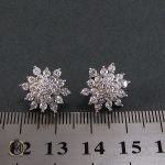 4 گوشواره نقره زنانه طرح مایسا - کد 5033 - تصویر 4