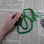 4 تسبیح کهربای پودری 33 دانه هلی - کد 4078 - تصویر 4