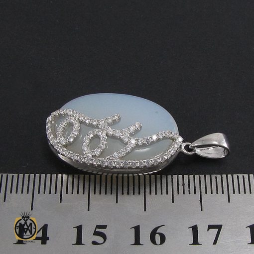 مدال چشم گربه زنانه طرح ساغر - کد 3027 - تصویر 4