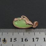 4 مدال چشم گربه زنانه طرح فرانک - کد 3029 - تصویر 4