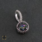 4 سرویس توپار هفت رنگ زنانه طرح ناهيد - کد 7049 - تصویر 4
