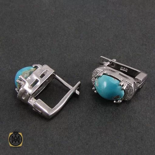 سرویس فیروزه نیشابور زنانه طرح نيايش - کد 7050 - تصویر 4